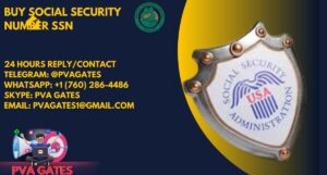 Buy Social Security Number SSN